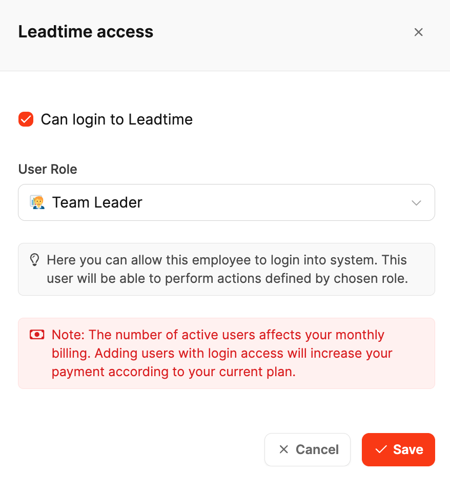 Employee Basic Information – Access fields
