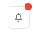 Bell icon for notifications