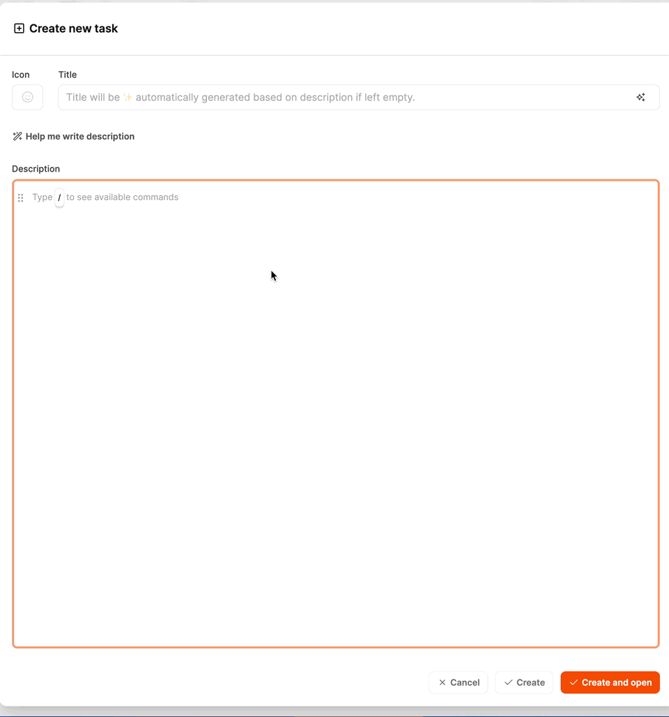Block-based Text Editor in Leadtime