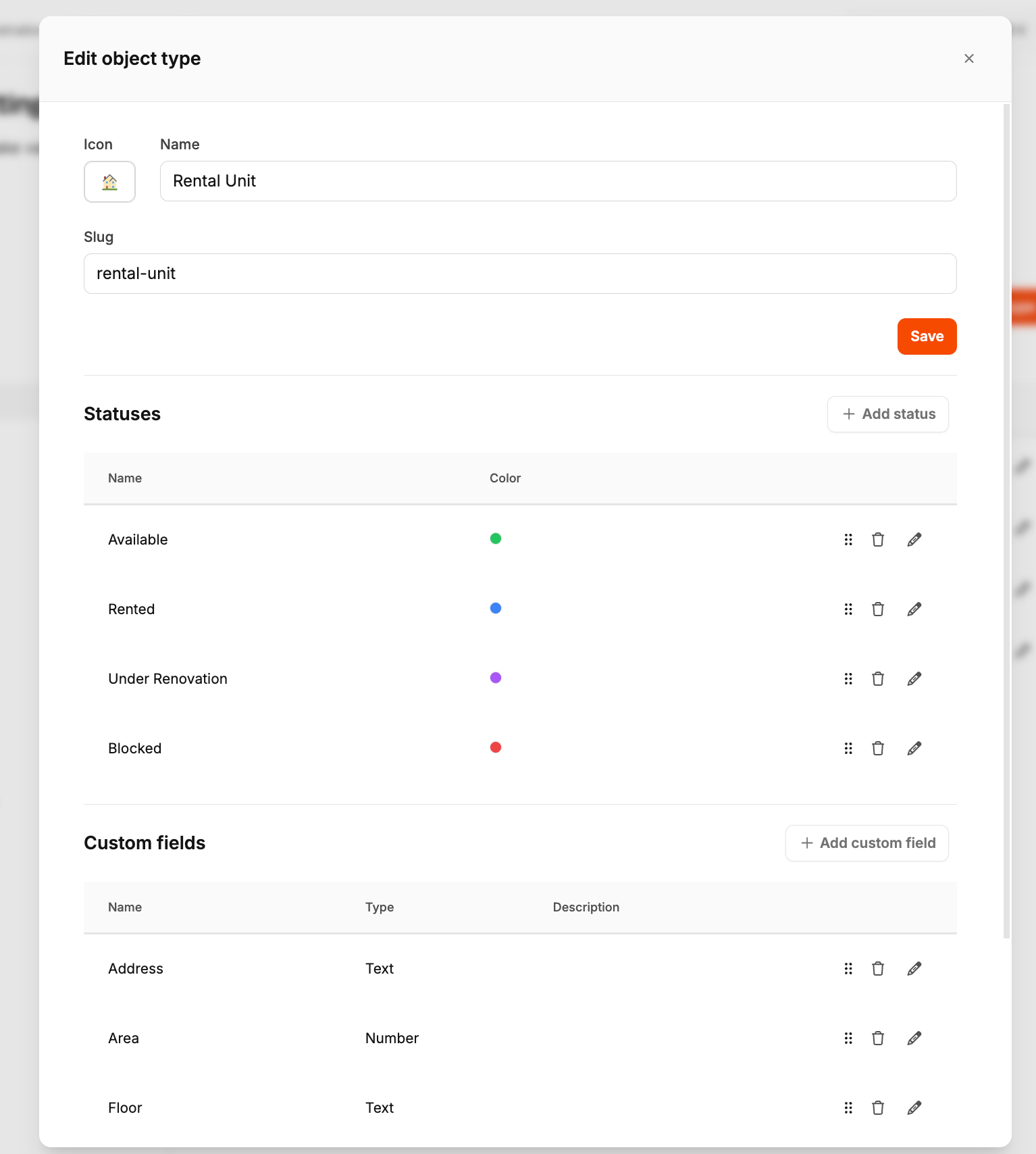 Leadtime interface