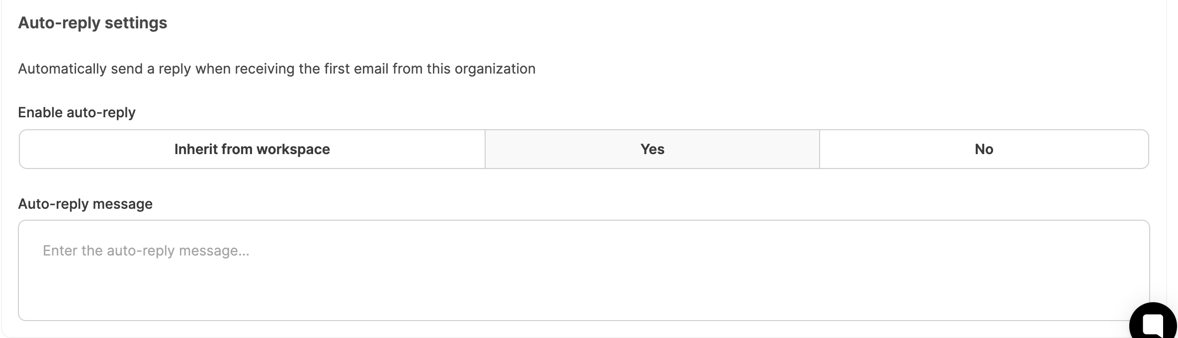 Leadtime interface