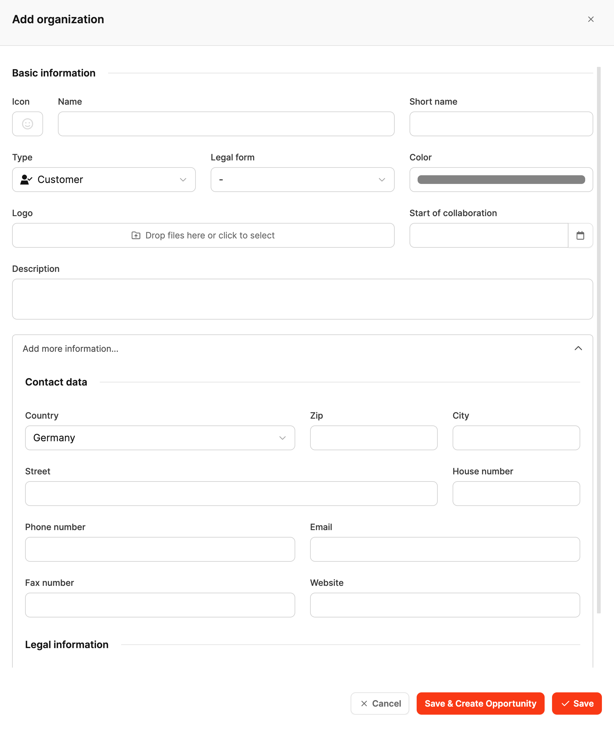 Leadtime interface